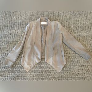 Tahari - Size small/ petite suede jacket